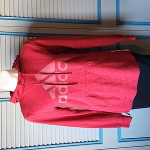 Adidas Women’s Red & Pink Hoodie